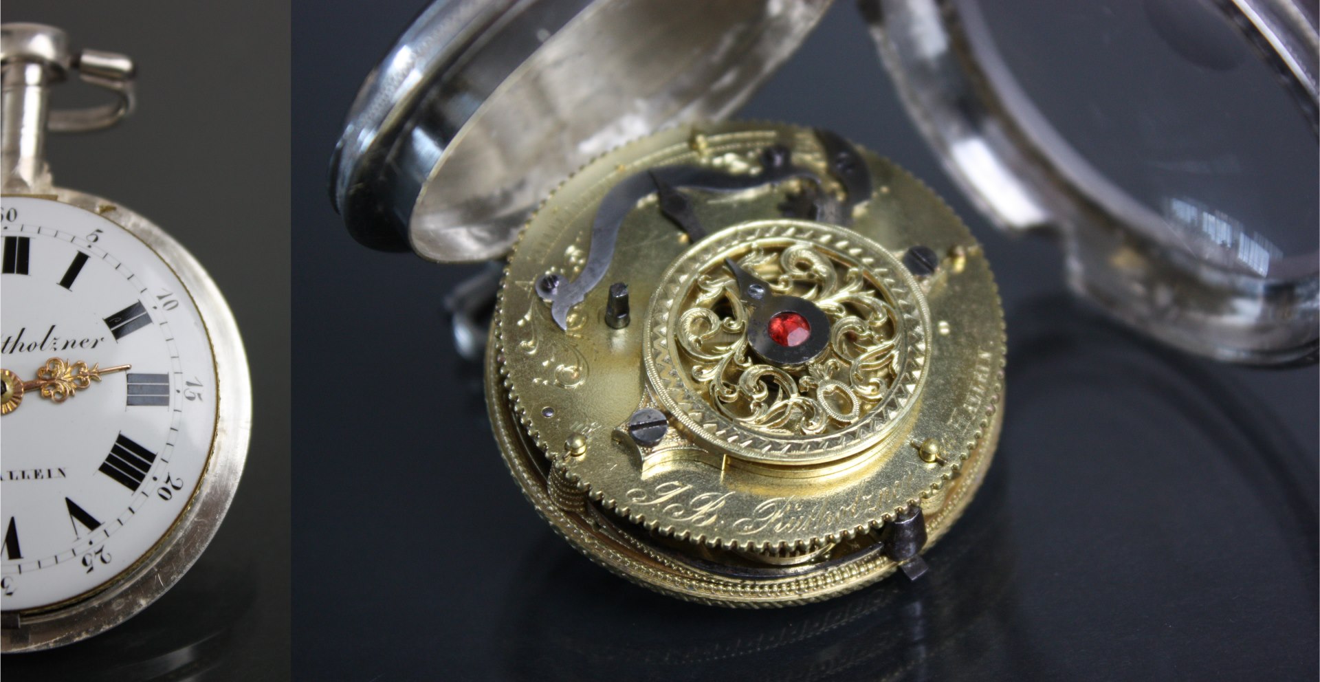 Reparatur von Spindeluhren